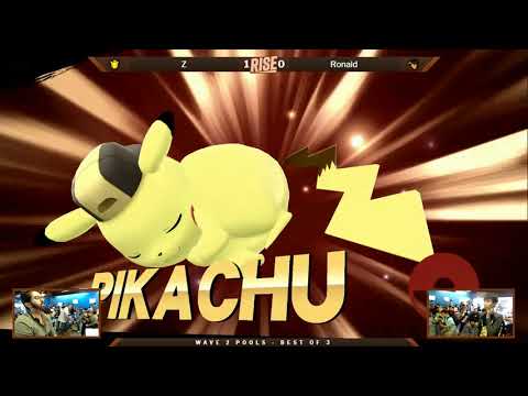 Rise 2018 Wave 2 Pools - Z (Pikachu) vs Ronald (Ryu)