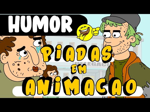 PIADAS EM ANIMAÇÃO - O TATU E O MENTIROSO, O HOMEM FEIO...