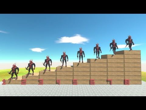 How High can a Unit Fall from and Still Survive? - Animal Revolt Battle Simulator