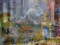 A All New Crazy Music Video of Ufo's over New York City to Joe Strummer Ramshackle Day Parade Song