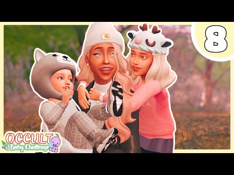 Sims 4 Occult Baby Challenge: Holiday party at Cheryl’s ✨🪴