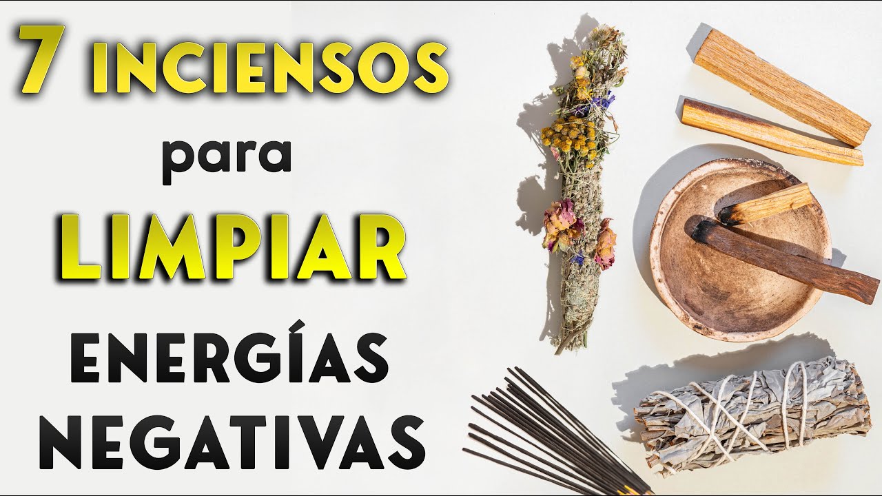 7 Aromas de INCIENSO poderosos para Limpiar energías negativas, mala vibra | Hierbas mágicas 🌿