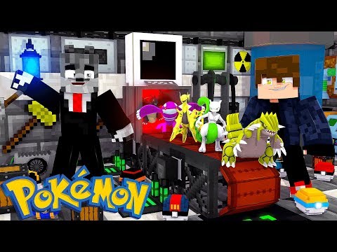 CRIANDO a FÁBRICA de POKÉMON LENDÁRIO SHINY no MINECRAFT