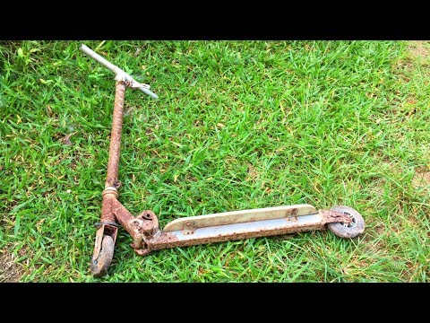 Old Kids Scooter Restoration | Mini Scooty Restoration