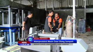 NET17 - Pengusaha daur ulang sampah asal Bekasi meraup ratusan juta tiap bulan