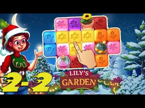 Lily's Garden Christmas Tale Walkthrough Act 2 Part 2 Complete Level 22 - 45