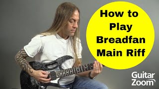 Essential Guitar Riffs - Learn to Play Breadfan by Metallica (Budgie) - Steve Stine Guitar Lessons