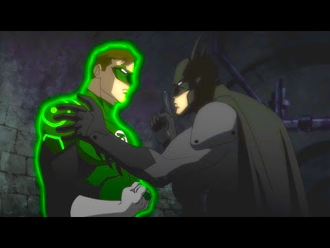 Batman and Green Lantern Best Scenes from DCAMU (DC Animated Movie Universe) Which is the best?