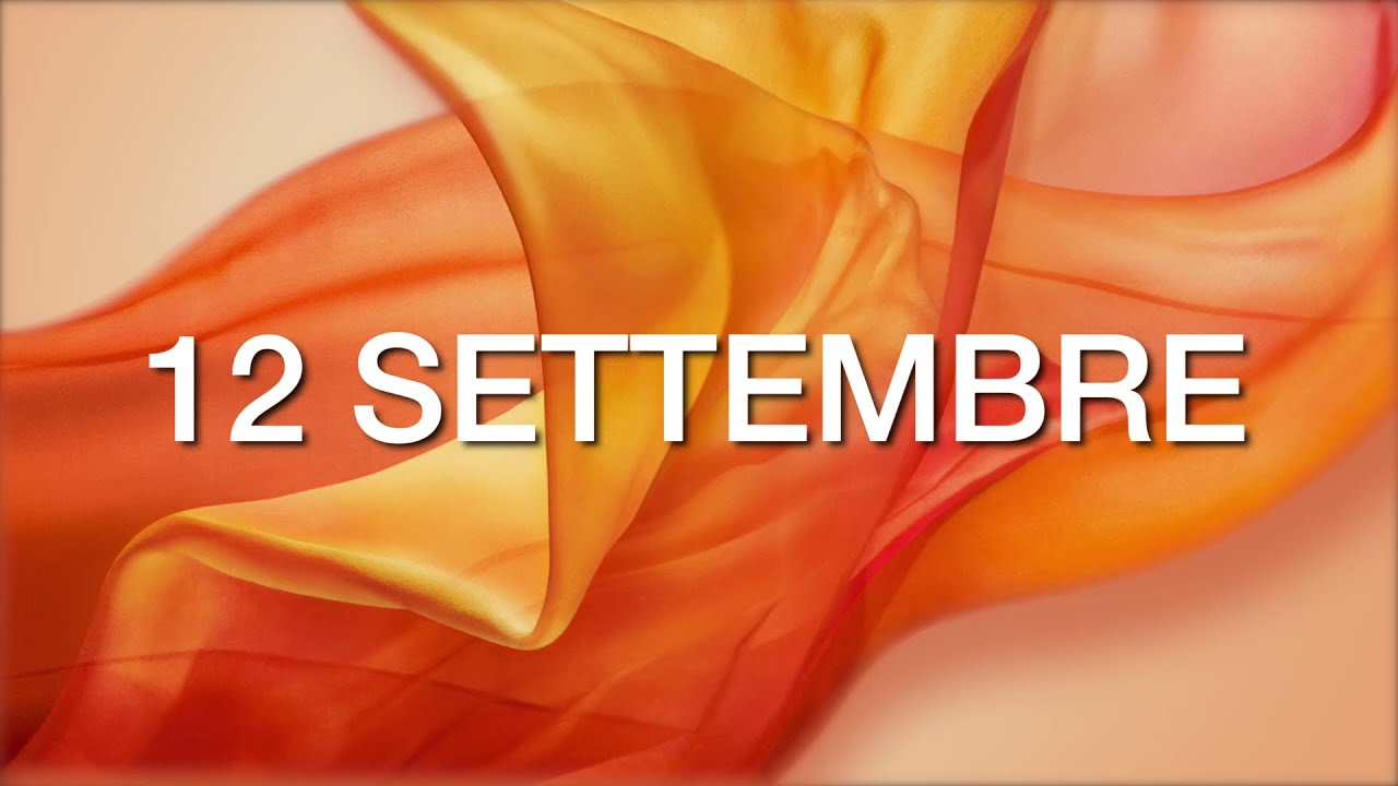 Meditazione Calendario “Parole di Vita” del 12 Settembre 2020