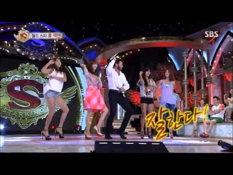 HUGH JACKMAN WITH SISTAR GANGNAM STYLE