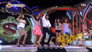 HUGH JACKMAN WITH SISTAR GANGNAM STYLE