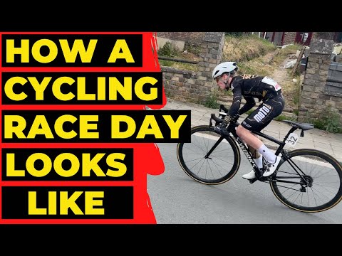 HOW A CYCLING ROAD RACE DAY LOOKS LIKE with MATTEO DECLERCQ
