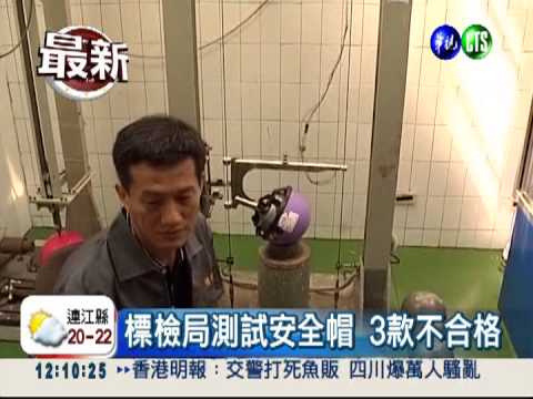 安全帽不安全! 3款不合格下架