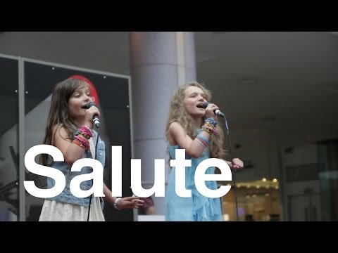 Little Mix - Salute - 11 year old Sapphire & 8 year old Skye - cover