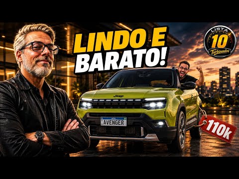 VISUAL MODERNO, PREÇO BAIXO! 10 Carros com design futurista vendidos a preço de banana