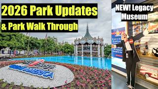 Six Flags Great America 2026 Park Updates, New Legacy Museum, & Park Walk Through
