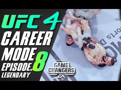 UFC 4 - CAREER MODE Episode #8 - LEGENDARY Difficulty / Revenge is best served in an Octagon
