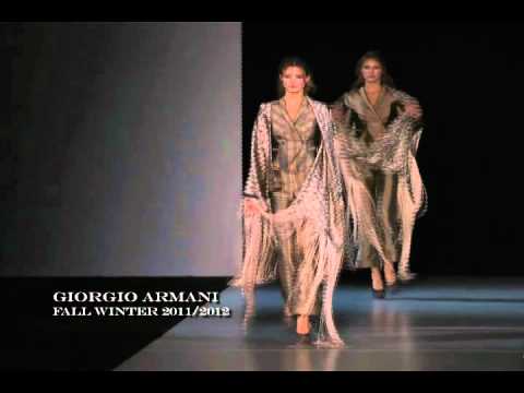 Giorgio Armani Fall Winter 2011-2012 Runway TV