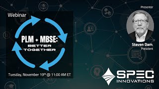 PLM + MBSE: Better Together