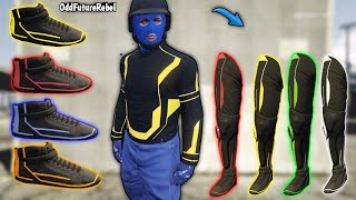 NEW SOLO WAY TO GET ANY COLOR TRON CLOTHING ON ANY SAVED OUTFITS IN GTA 5 ONLINE NO DELETING OUTFITS