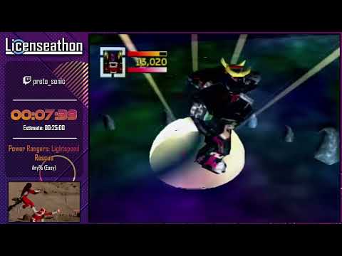 Power Rangers: Lightspeed Rescue (Any% Easy) by ProtoSonic
