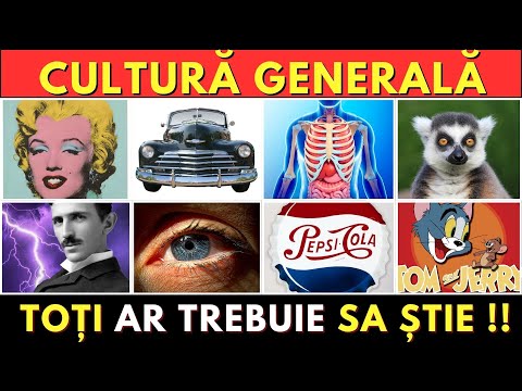 Test de Cultură Generală! 🎯 | 100 Întrebări pe care Toată Lumea Ar Trebui să le Știe! #cunostinte