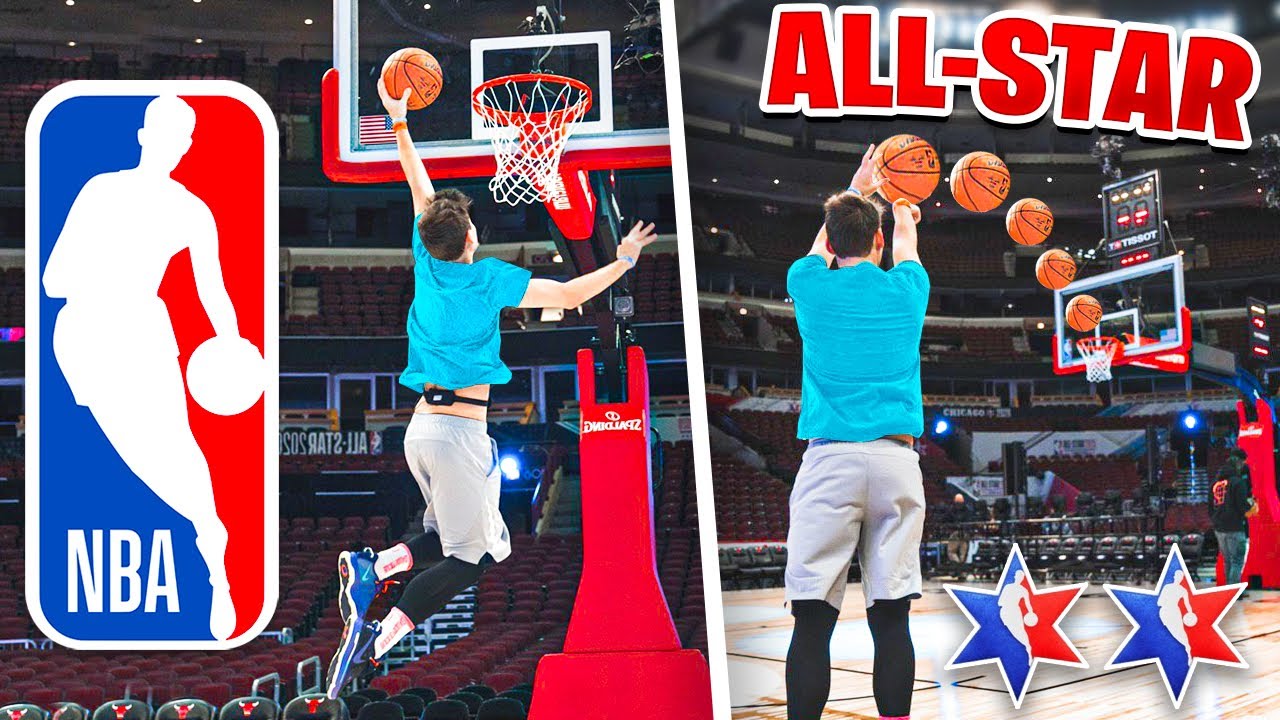 HOOPING AT OFFICIAL 2020 NBA ALL STAR WEEKEND **EXCLUSIVE**