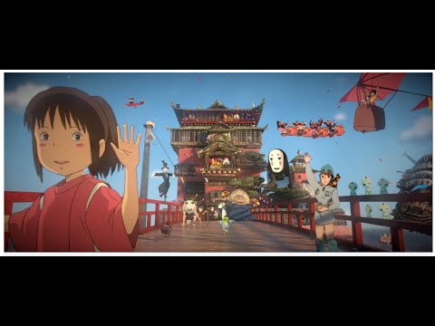 Fantastic! Ghibli characters in 3D (Tribute to Hayao Miyazaki)