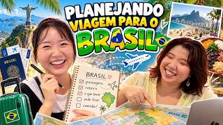 Planejando Nossa Viagem ao Brasil 🇧🇷✈️