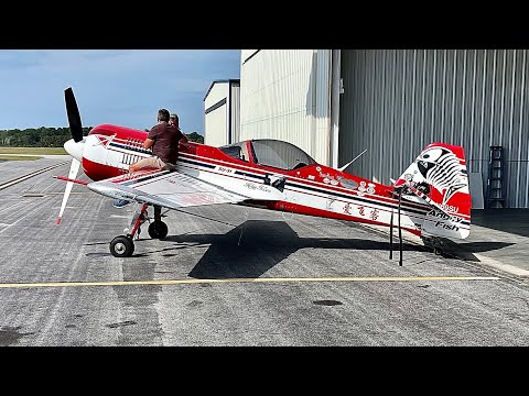 First Sukhoi SU31 flight!