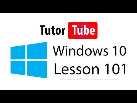 Windows 10 Tutorial Lesson 1 Introduction to Windows 10