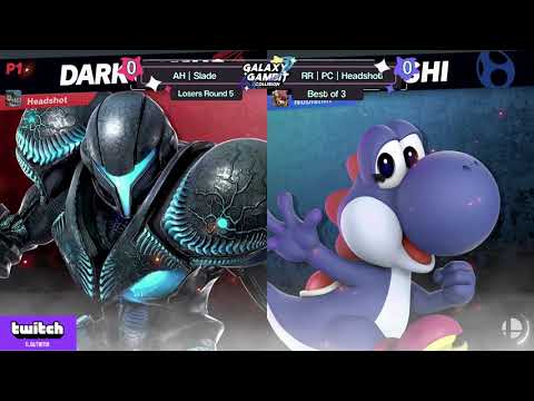 GGxC 10 - Slade (Yoshi) Vs. Headshot (Dark Samus) - Top 64 Losers Round 5