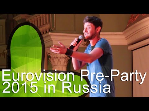 Eurovision Pre-Party 2015 in Russia: Eldar Gasimov - "Running Scared" (Azerbaijan 2011) LIVE