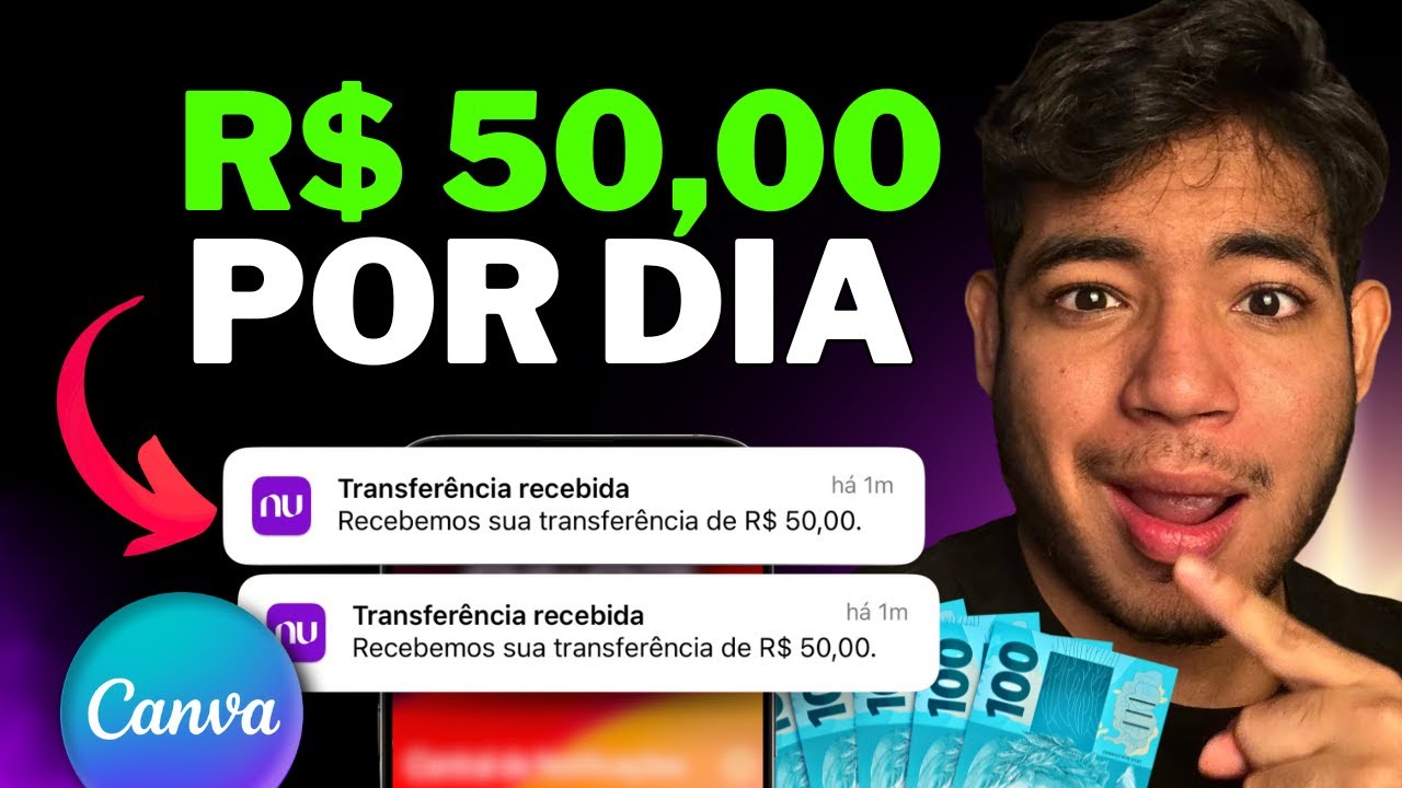 Como GANHAR DINHEIRO na internet usando o CANVA (PASSO A PASSO)