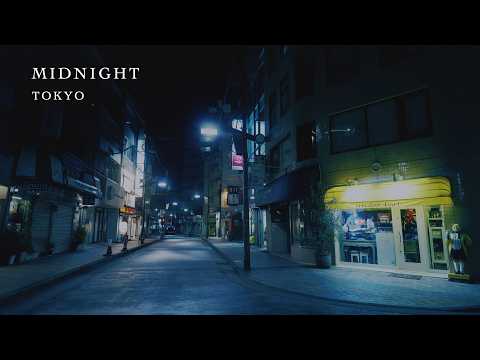 Midnight Walk Japan, Shinjuku to Tokyo Tower, Via Roppongi, Jingu Gaien Gingko Avenue