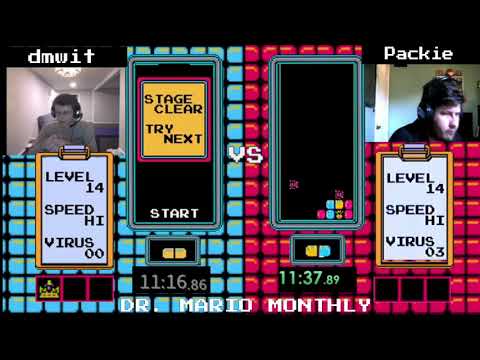 DrMC Speed Monthly October 2020 - dmwit vs. Packie - Semifinals