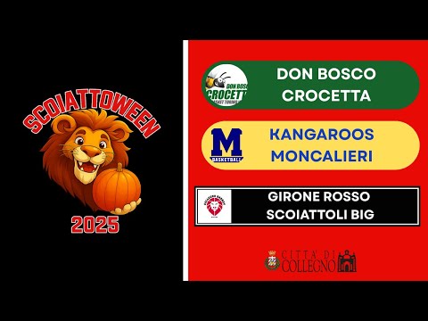 🎃 SCOIATTOWEEN 2025 - DB Crocetta vs Kangaroos Moncalieri