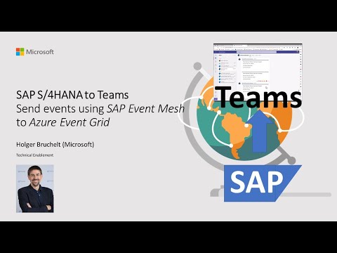 Sending Business Partner Events from SAP to Teams