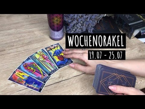 ❣️19.07 - 25.07❣️/ 🔮WOCHENORAKEL🔮 TAROT LEGUNG