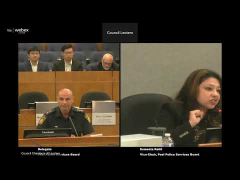 Peel Police Services Board Meeting - June 23, 2023