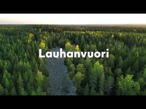 Lauhanvuori - Hämeenkangas Geopark -kohteita ilmasta