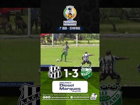 Camilo Gomes 1-3 Real Stand | 1º Jogo da Semifinal da Primeiríssima Bageense Sênior 35