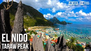 Taraw Peak, El Nido, Palawan - 🇵🇭 Philippines [4K HDR] Walking Tour