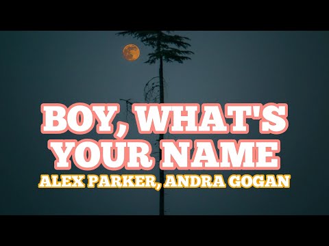 Alex Parker, Andra Gogan - Boy, What's Your Name? (Lyrics)