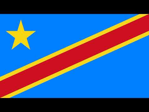 Congo (Democratic Republic) Anthem Instrumental "Debout Congolais"