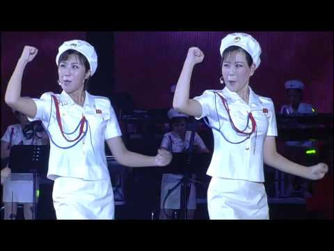 Moranbong Band - Burn high, campfire! (타오르라 우등불아)