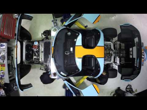 1966 Ford GT40 Gas Tank Removal Time Lapse