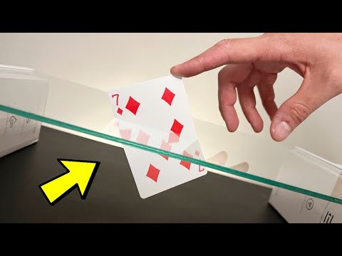 Card Through Glass – Looks Fake, But Here’s the Secret!