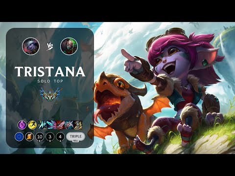 Tristana Top vs Singed - EUW Challenger Patch 13.15