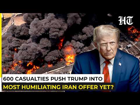 Trump’s Secret Panic Revealed: 600 'Dead' Troops Forced US to Beg Iran for a Desperate Peace Deal?